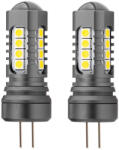 AutoHelix MSA Set 2 Becuri auto CANBUS 3030 18SMD HP24W Alb 12V/24V (AX_02803)