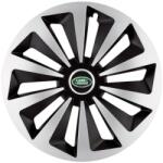 AutoHelix MSA Set 4 capace roti Fox Gri-Negru R15 Compatibil Cu Land Rover (6178)