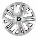 AutoHelix MSA Set 4 Capace Roti 14 inchi (R14) Raven Gri, Compatibile Cu BMW (1778)
