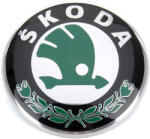 AutoHelix MSA Emblema capota/hayon/portbagaj Skoda 80mm, Octavia, Fabia, Roomster (maf311)