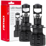 AMiO Set becuri H7 cu led cu lupa, CANBUS (AX_03668)
