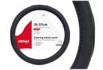 AMiO Husă volan, perforatii, S, 35-37 cm, neagra (AX_01364)