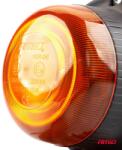 AMiO Lampă de avertizare, W213b, 3 șuruburi, R65, R10, 18LED, 12/24V, IP56 (AX_02926)