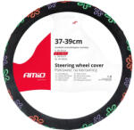 AMiO Husa volan SWC-46-M (37-39cm) cu floricele colorate (AX_02987)
