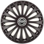 AutoHelix MSA Set 4 Capace Roti, potrivite jantelor de R14, pentru Nissan, model dino Negru (15048)