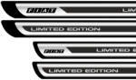 AutoHelix MSA Set Protectii Praguri Gri - Fiat (V2) (cpads-33)