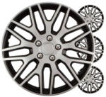 AMiO Capace roți auto Dakar, set 4 piese, negru argintiu, 15" COLOR BOX (AX_8507)