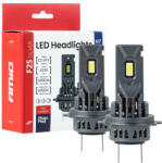 AMiO Set becuri LED Seria F25 ARGINTII FULL CANBUS H7/H18 62W 12V 24V AMIO-04704 (AX_04704)