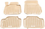 AutoHelix MSA Covorase Presuri Auto Cauciuc Dedicate Bej BMW SERIA 3 F30, F31 2012 - 2018 | BMW SERIA 4 F32 2013 - 2020 | BMW SERIA 4 F36 Grand Coupe 2014 - 2021 (MB-200734B)