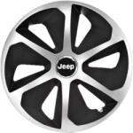 AutoHelix MSA Set 4 capace roti Roco Gri-Negru R14 Compatibil Cu Jeep (2673)
