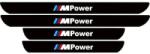 AutoHelix MSA Set 4 Stickere Negre Pentru Praguri BMW M (10000268)