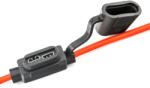 Carguard Set suport siguranță auto tip MIDI (19x13mm) etanșe Carguard - 5 buc - cablu 23 cm cupru 1 mm2 - max 20A (CG_USC009)