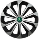 AutoHelix MSA Set 4 Capace Roti pentru Skoda Nou Verde, model Fame Gray, R16 (21704)