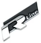 AutoHelix MSA Emblema R-LINE autoadezivă, neagră (GM-K0274-0521-004)