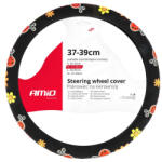 AMiO Husa volan SWC-58-M (37-39cm) cu Flori si Buburuze (AX_04168)