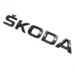 AutoHelix MSA Emblema Portbagaj Skoda, Maf, Negru (GM-K0233-0411-005)