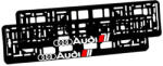 AutoHelix MSA Set 2 bucati, suport numar inmatriculare personalizat Audi (17108)