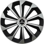 AutoHelix MSA Set 4 Capace Roti 15 inchi (R15) Fame Gri-Negru, Compatibile Cu Lexus (1967)