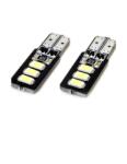 AutoHelix MSA Set 2 becuri auto W5W/ T10- 6 smd -CANBUS-alb (AX_LED 081-B)