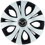 AutoHelix MSA Set 4 Capace Roti Top Gri-Negru R14, Compatibil Cu Mazda (14578)