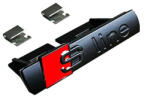 Maf Auto Tuning Emblema Sline pentru grila fata Audi, Negru matt (dfgrtyht67688)