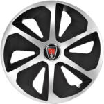 AutoHelix MSA Set 4 capace roti Roco Gri-Negru R16 Compatibil Cu Range Rover (2726)