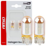 AMiO Becuri halogen WY5W 12V5W LumiTec portocaliu crom 2 buc AMIO-04626 (AX_04626)