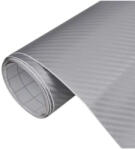 AutoHelix MSA Folie carbon auto 3D, 1 x 1.27 m, Argintiu (5902211920183-3509)