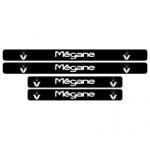 AutoHelix MSA Set 4 Stickere Negre Pentru Praguri Renault Megane (00002150-3327)
