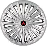 AutoHelix MSA Set 4 capace roti Joy Gri R17 pentru gama auto Mitsubishi (JoyMitsubishi)