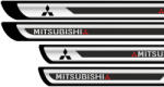 AutoHelix MSA Set Protectii Praguri Gri - Mitsubishi (V2) (cpads-31)