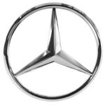 AutoHelix MSA Emblema Mercedes Benz, montare spate, 90mm (GM-K0329-0813-018)