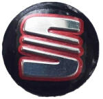 AutoHelix MSA Emblema Cheie Seat, Culoare Negru 14mm (C139)