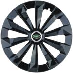 AutoHelix MSA Set 4 Capace Roti 15 inchi (R15) Fame Negru, Compatibile Cu Land Rover (10024)