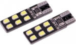 AutoHelix MSA Set 2 becuri auto W5W/ T10 -2835-12 smd albastru deschis (AX_LED 095-IB)