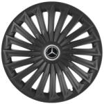 AutoHelix MSA Set 4 capace roti Joy Negru R17 Compatibil Cu Mercedes-Benz (5356.1)