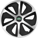 AutoHelix MSA Set 4 capace roti Roco Gri-Negru R16 Compatibil Cu Land Rover (2681)