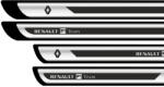 AutoHelix MSA Set Protectii Praguri Gri - Renault (cpads-23)