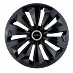 AutoHelix MSA Set 4 capace roti Fox negru R14 Compatibil Cu Smart (10165)