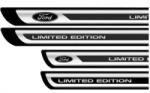 AutoHelix MSA Set 4 stickere protectii praguri gri pentru Ford (4609)