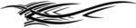 AutoHelix MSA Sticker auto "Racing Sports" 94.4 cm, negru (5902211920183-7230)