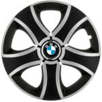 AutoHelix MSA Set 4 Capace Roti 15 inchi (R15) Bis Gri-Negru, Compatibile Cu BMW (3110)
