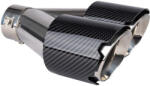AMiO Ornament toba esapament duo din oțel inoxidabil carbon AMIO-04070 (AX_04070)