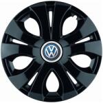 AutoHelix MSA Set 4 Capace Roti Top Negru R15, Compatibil Cu Volkswagen (14414)