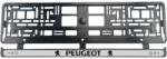 AutoHelix MSA Set 2 bucati, suport numar inmatriculare personalizat-Peugeot (20239)