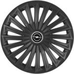 AutoHelix MSA Set 4 capace roti Joy Negru R16 Compatibil Cu Opel (5368)