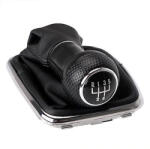 AutoHelix MSA Nuca schimbator viteze + manson compatibil Volkswagen Golf 4 MK4 1997-2005 1J0 711 113 - 5 23mm Negru (D3108KBBM)