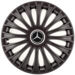 AutoHelix MSA Set 4 Capace Roti, potrivite jantelor de R14, pentru Mercedes-Benz, model dino Negru (15045)