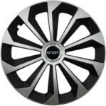 AutoHelix MSA Set 4 Capace Roti 15 inchi (R15) Fame Gri-Negru, Compatibile Cu Smart (2134)