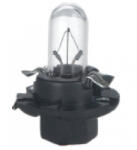 AutoHelix MSA Bec halogen T4.7 12V 1.2W BX8.4D negru (AX_MF501)